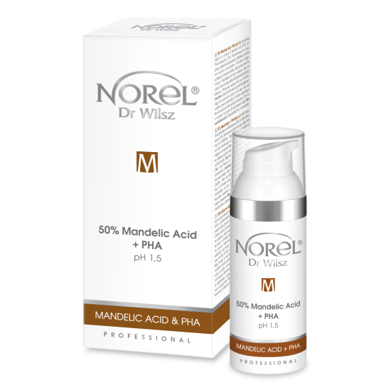 NOREL DR.WILSZ MANDELIC ACID 50% KWAS MIGDAŁOWY + PHA 50ML  PP363